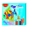Set de Plastilinas, Ocean, (12x Plastilinas, 3x Hojas de Papel, 2x Herramientas p/Plastilinas), Set